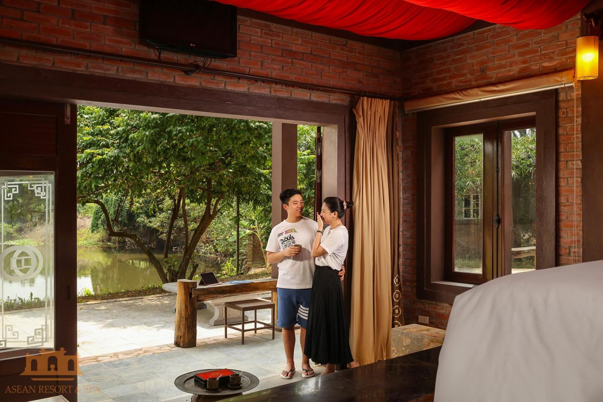 Asean Resort - Shiki Onsen & Spa ฮานอย ภายนอก รูปภาพ